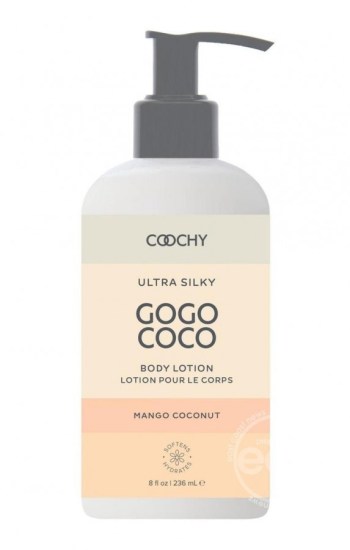 Coochy Ultra Silky Gogo Coco Body Lotion Mango Coconut 8oz Coochy Ultra Silky Gogo Coco Body Lotion Mango Coconut 8oz
