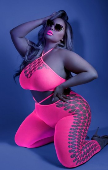 Glow Own The Night Bodystocking Glow Own The Night Bodystocking