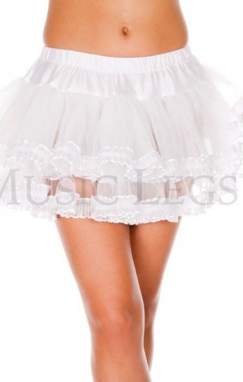 Lace Trim Mesh Petticoat Lace Trim Mesh Petticoat