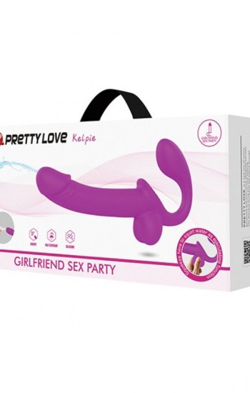 Pretty Love Kelpie Squirting Strapless Strap On – Fuchsia Pretty Love Kelpie Squirting Strapless Strap On – Fuchsia