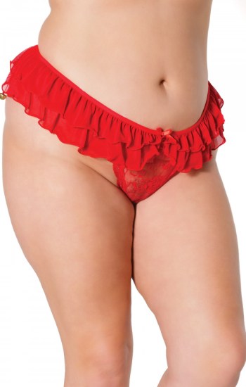 Crotchless Ruffle Panty Crotchless Ruffle Panty