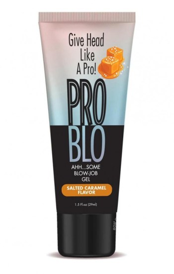 ProBlo Oral Pleasure Flavored Gel 1.5oz – Salted Caramel ProBlo Oral Pleasure Flavored Gel 1.5oz – Salted Caramel