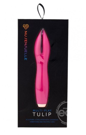 Nu Sensuelle Tulip Rechargeable Silicone Clitoral Stimulator – Magenta Nu Sensuelle Tulip Rechargeable Silicone Clitoral Stimulator – Magenta