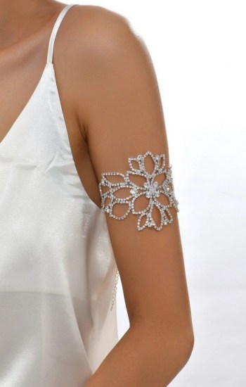 Rhinestone Decor Arm Chain Rhinestone Decor Arm Chain