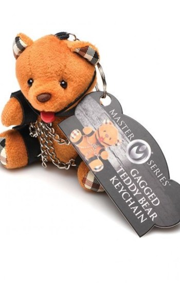 Master Series Gagged Teddy Bear Keychain Master Series Gagged Teddy Bear Keychain