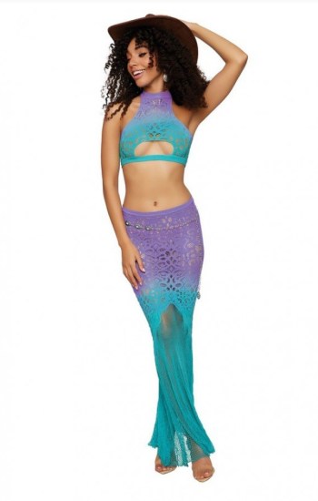 Seamless Crochet Pattern Bralette and Maxi Skirt Seamless Crochet Pattern Bralette and Maxi Skirt