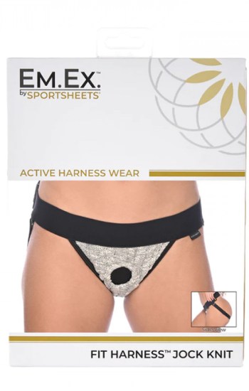 Sportsheets Em.Ex. Fit Harness Jock Knit Adjustable XS-L Sportsheets Em.Ex. Fit Harness Jock Knit Adjustable XS-L