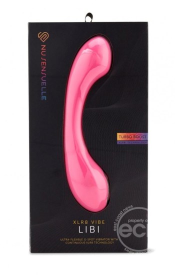 Nu Sensuelle Libi Flexible Silicone G-Spot Vibrator – Deep Pink Nu Sensuelle Libi Flexible Silicone G-Spot Vibrator – Deep Pink