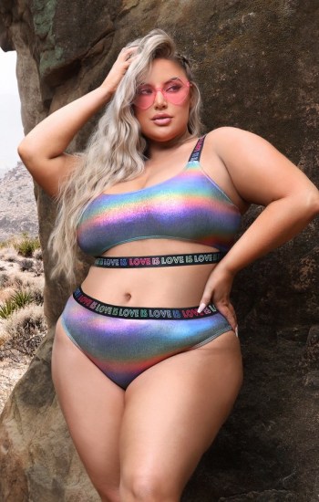 Love is Love Crop Top & Panty Love is Love Crop Top & Panty