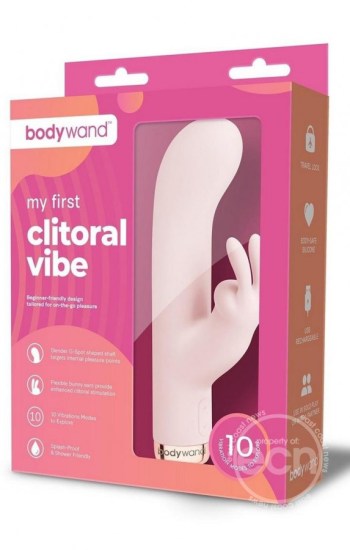 Bodywand My First Clitoral Vibe Silicone Rechargeable Vibrator – Pink Bodywand My First Clitoral Vibe Silicone Rechargeable Vibrator – Pink