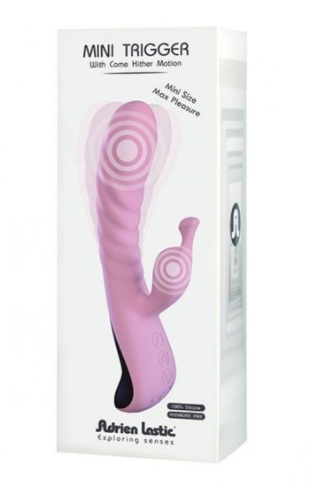 Adrien Lastic Trigger Mini Vibrator – Pink Adrien Lastic Trigger Mini Vibrator – Pink