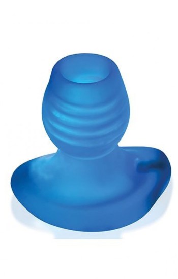 Oxballs Glowhole 1 Hollow Buttplug w/LED Insert Small – Blue Morph Oxballs Glowhole 1 Hollow Buttplug w/LED Insert Small – Blue Morph