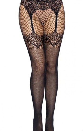 Faye Garter Belt Backseam Tights Faye Garter Belt Backseam Tights