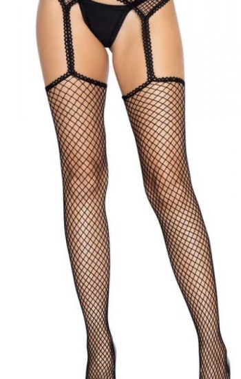 Kylie Garter Belt Fishnet Stockings Kylie Garter Belt Fishnet Stockings
