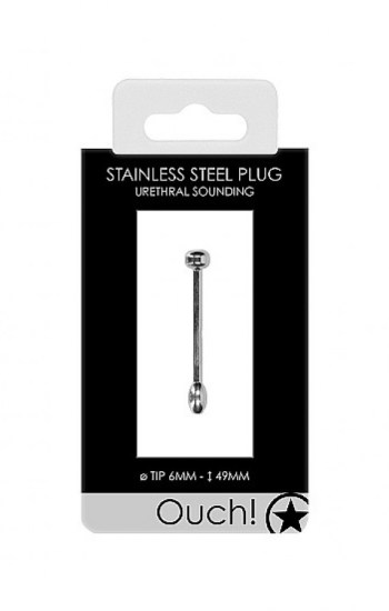 Metal Penis Plug – 0.2″ / 6 mm Metal Penis Plug – 0.2″ / 6 mm