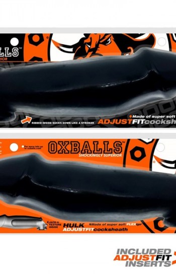 Oxballs Hulk Gargantic Cocksheath Black Oxballs Hulk Gargantic Cocksheath Black