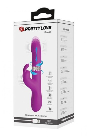 Pretty Love Reese Thrusting Rabbit – Fuchsia Pretty Love Reese Thrusting Rabbit – Fuchsia