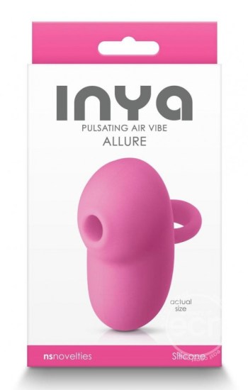 Inya Allure Rechargeable Silicone Clitoral Stimulator – Pink Inya Allure Rechargeable Silicone Clitoral Stimulator – Pink