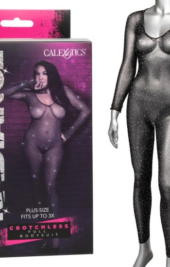 Radiance Plus Size Crotchless Full Body Suit Radiance Plus Size Crotchless Full Body Suit