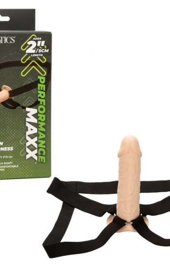 Performance Maxx Life-Like Extension with Harness – Ivory Performance Maxx Life-Like Extension with Harness – Ivory