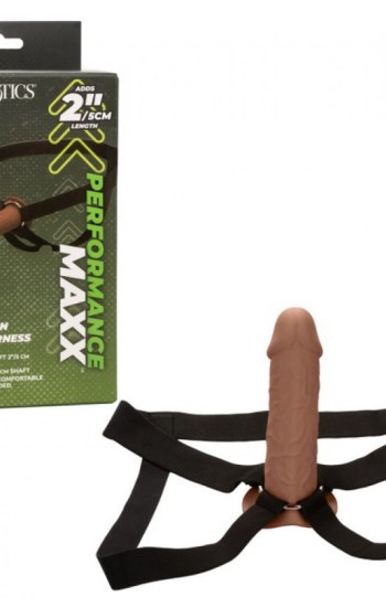 Performance Maxx Life-Like Extension with Harness – Brown Performance Maxx Life-Like Extension with Harness – Brown