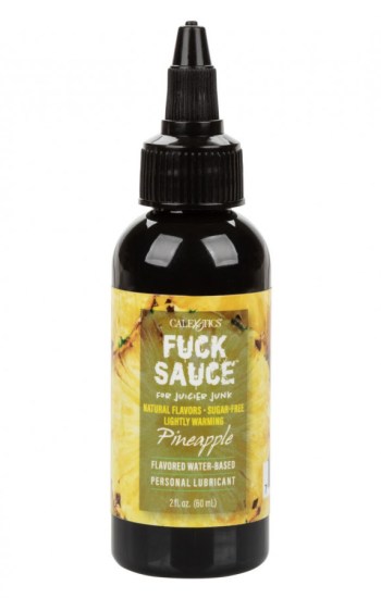 Fuck Sauce Flavored Water-Based Personal Lubricant – Pineapple 2oz Fuck Sauce Flavored Water-Based Personal Lubricant – Pineapple 2oz