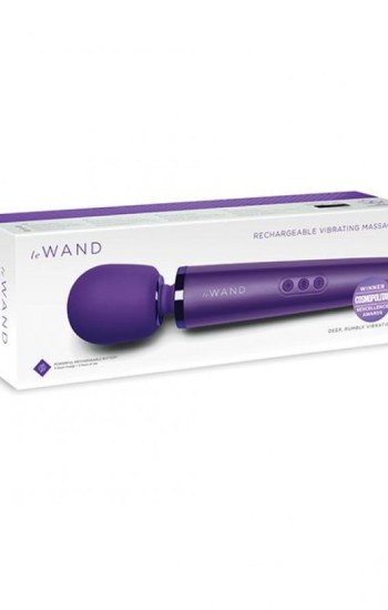 Le Wand Rechargeable Massager – Purple Le Wand Rechargeable Massager – Purple