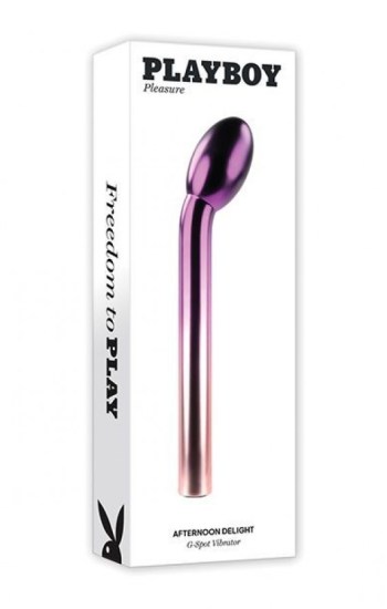 Playboy Pleasure Afternoon Delight G-Spot Stimulator – Ombre Playboy Pleasure Afternoon Delight G-Spot Stimulator – Ombre