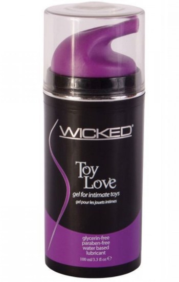 Wicked Sensual Care Toy Love Waterbased Gel – 3.3 oz Wicked Sensual Care Toy Love Waterbased Gel – 3.3 oz