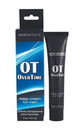 Wicked Sensual Care Overtime Delay Cream/Prolonger For Men – 1 oz Wicked Sensual Care Overtime Delay Cream/Prolonger For Men – 1 oz