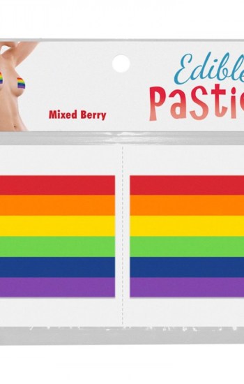 Edible Pride Flag Pasties Mixed Berry Edible Pride Flag Pasties Mixed Berry