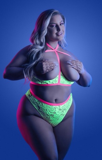 Persuasive Open Cup Bra & Panty Persuasive Open Cup Bra & Panty