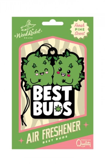 Wood Rocket Air Freshener Best Buds Wood Rocket Air Freshener Best Buds