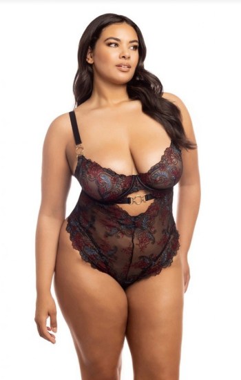 Azalea Embroidered Teddy Azalea Embroidered Teddy