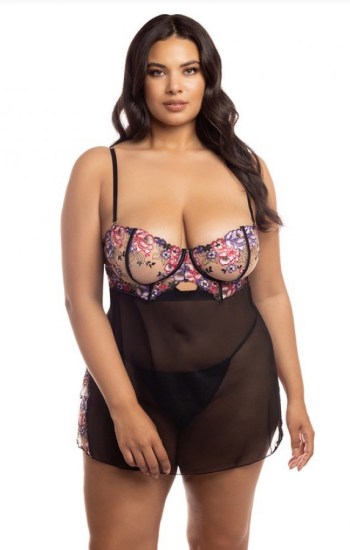 Nadia Embroidered Babydoll Nadia Embroidered Babydoll