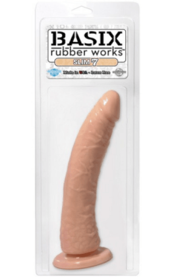 Dong Basix 7in Slim Rubber Wor Dong Basix 7in Slim Rubber Wor