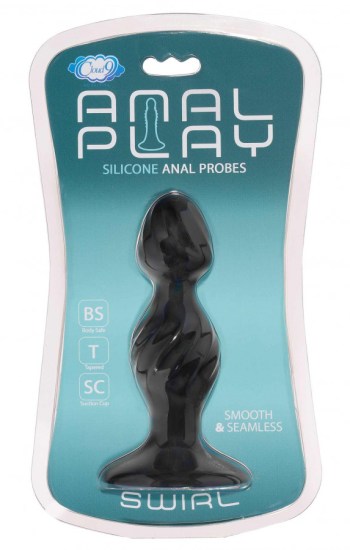 Anal Play Silicone Swirl Anal Play Silicone Swirl