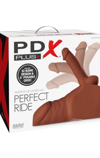 PDX Plus Perfect Ride Posable Male Masturbator – Caramel PDX Plus Perfect Ride Posable Male Masturbator – Caramel