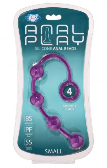 Silicone Anal Bead Small Plum Silicone Anal Bead Small Plum