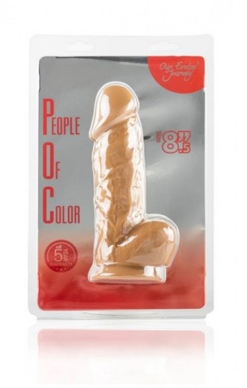 People Of Color #6 8.5″ Thick Dildo People Of Color #6 8.5″ Thick Dildo