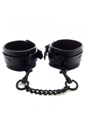 Rouge Leather Wrist Cuffs – Black Rouge Leather Wrist Cuffs – Black
