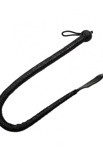 Rouge Leather Devil Tail Whip – Black Rouge Leather Devil Tail Whip – Black