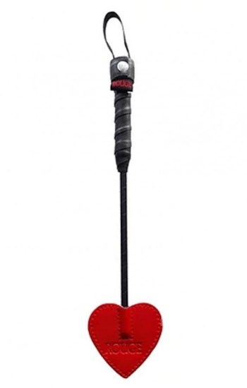 Rouge Mini Leather Spade Paddle – Red Rouge Mini Leather Spade Paddle – Red