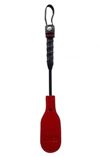 Rouge Mini Leather Oval Paddle – Red Rouge Mini Leather Oval Paddle – Red