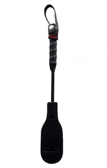 Rouge Mini Leather Oval Paddle – Black Rouge Mini Leather Oval Paddle – Black