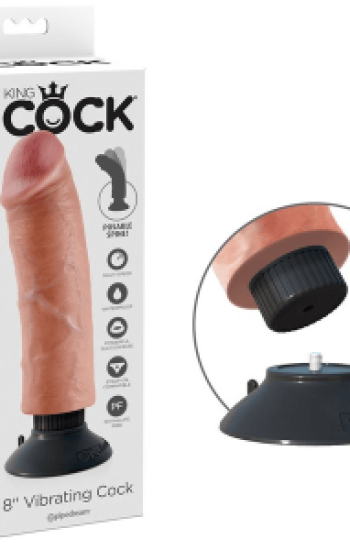 King Cock 8in Vibe King Cock 8in Vibe