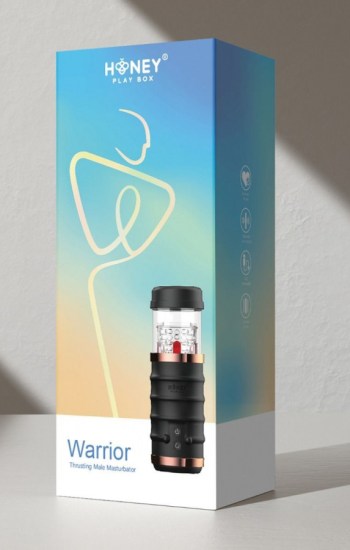 Warrior Auto Thrusting Male Masturbator – White Warrior Auto Thrusting Male Masturbator – White
