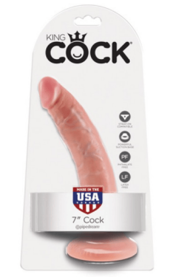 Dong King Cock 7in Beige Dong King Cock 7in Beige