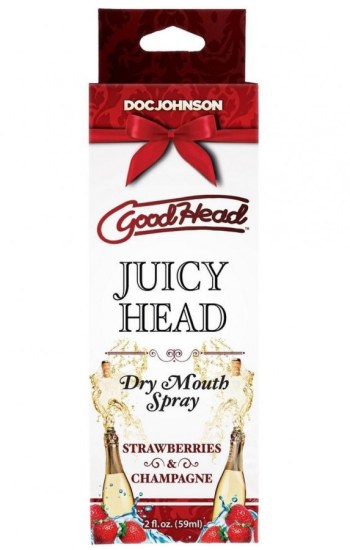 GoodHead Juicy Head Dry Mouth Spray – Strawberries & Champagne 2oz GoodHead Juicy Head Dry Mouth Spray – Strawberries & Champagne 2oz