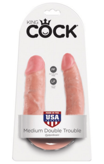 King Cock Double Trouble Dildo King Cock Double Trouble Dildo